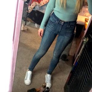 - Express high rise ankle legging